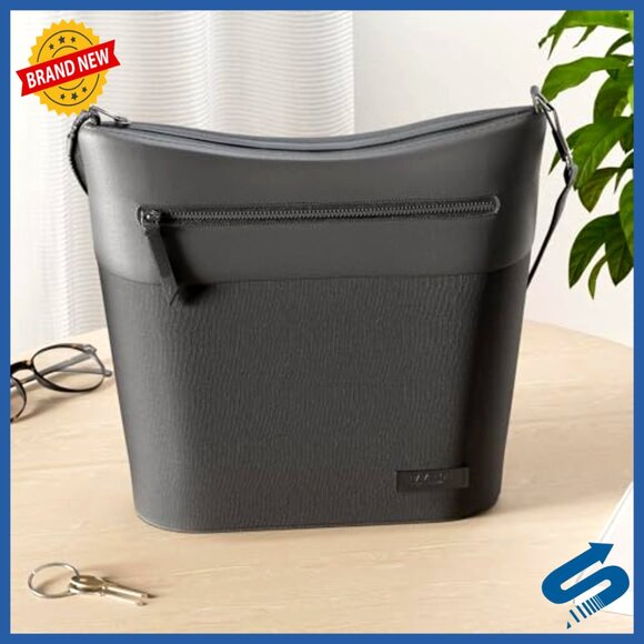 Anti-Theft Crossbody Bag with RFID Protection, Slash-Resistant Polyester - Picture 3 of 7